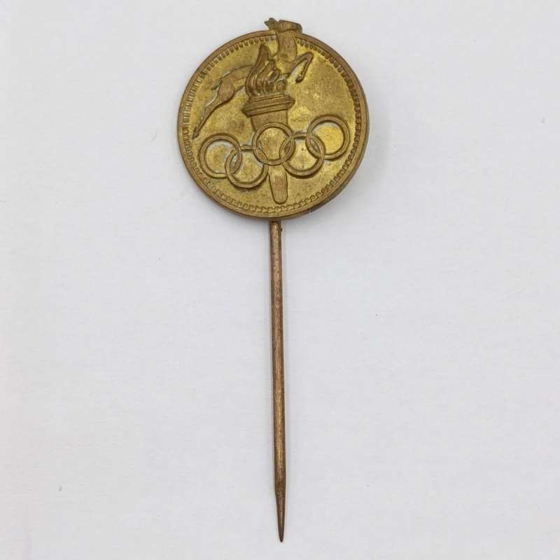 Vintage Springbok Olympics lapel pin badge