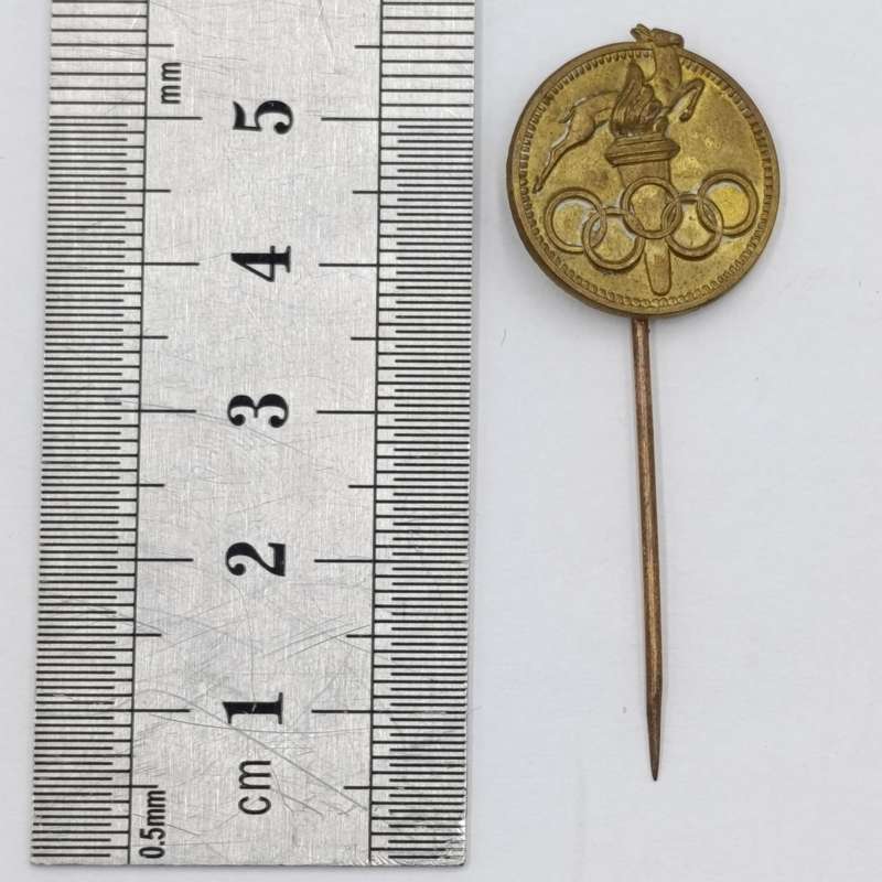 Vintage Springbok Olympics lapel pin badge