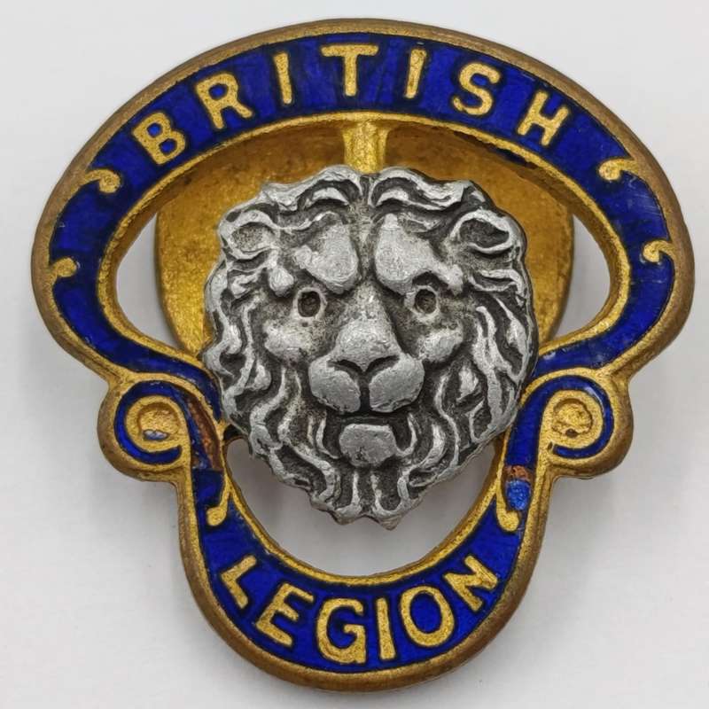 Vintage British Legion lapel button badge