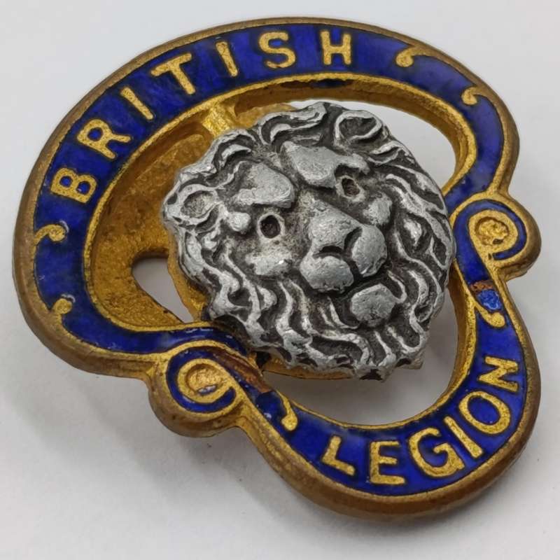 Vintage British Legion lapel button badge