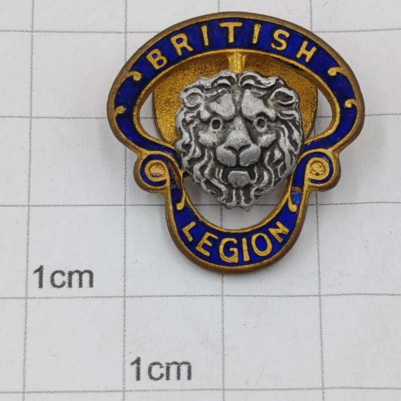 Vintage British Legion lapel button badge