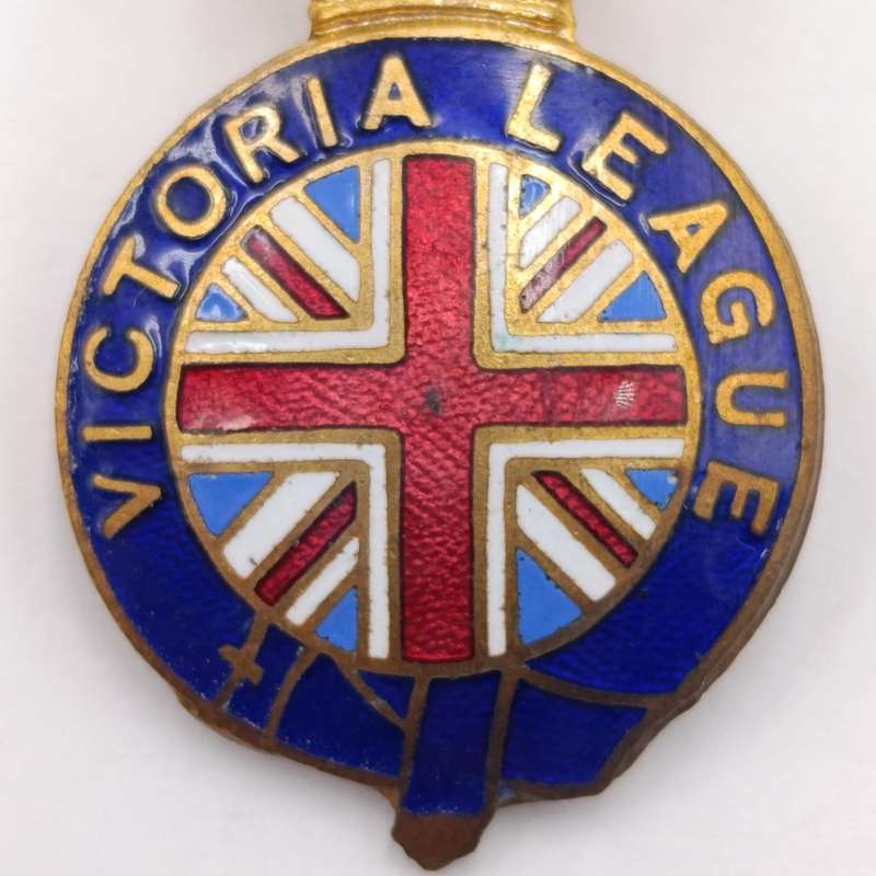 WW2 Victoria League lapel pin badge