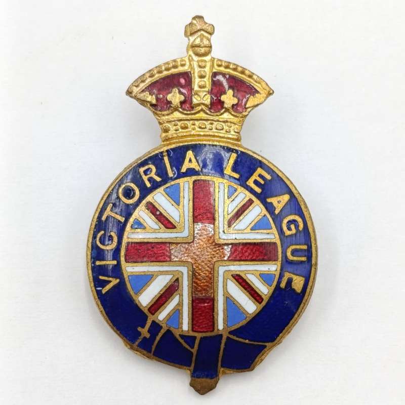 WW2 Victoria League lapel pin badge