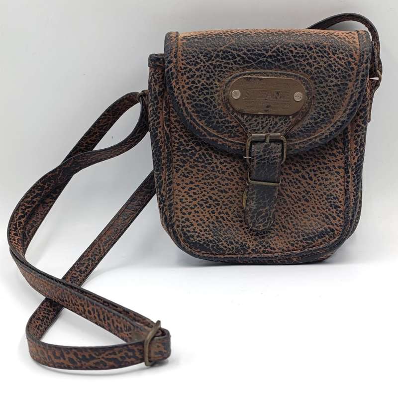 Vintage Stefanie fashion connection leather pouch