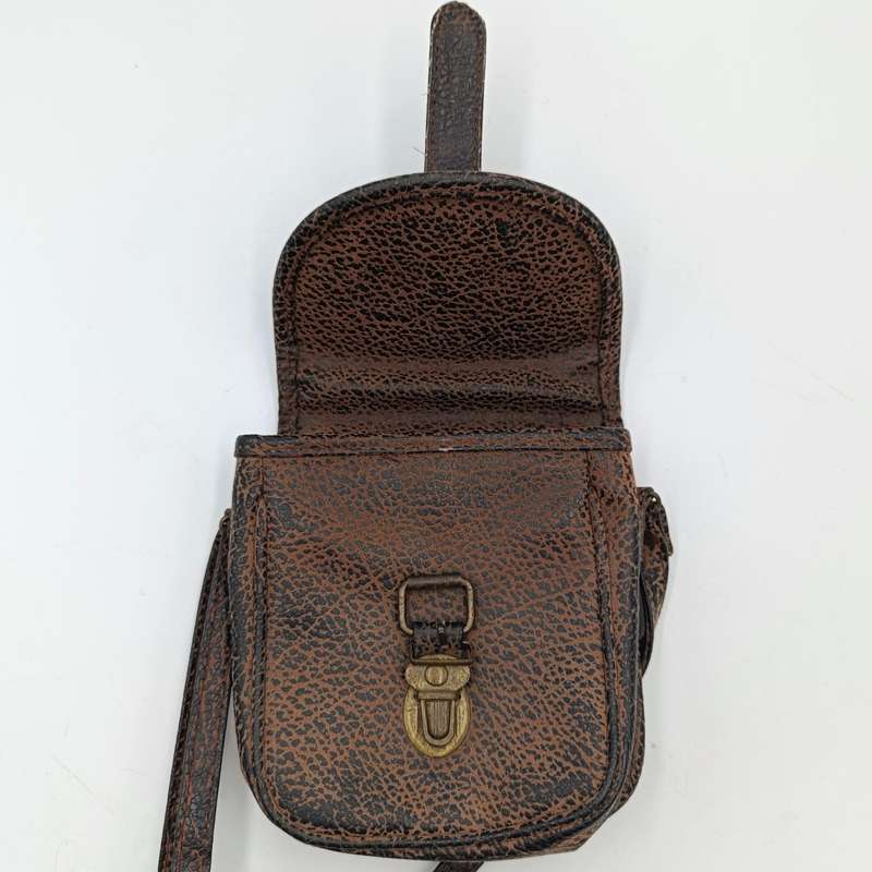 Vintage Stefanie fashion connection leather pouch