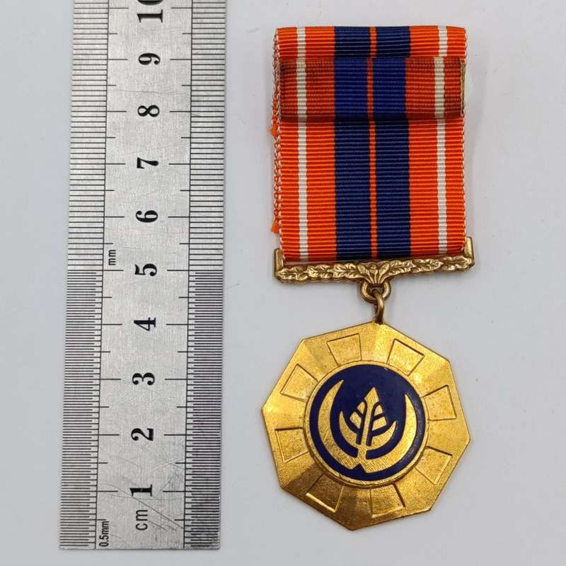 SADF Pro Pretoria medal #62756 issued to Lance Corporal K.F.C Landman in box - swivel type