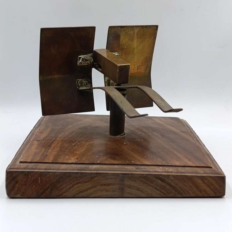 Handmade WW2 style Naval anti-aircraft gun brass model