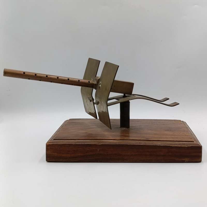 Handmade WW2 style Naval anti-aircraft gun brass model