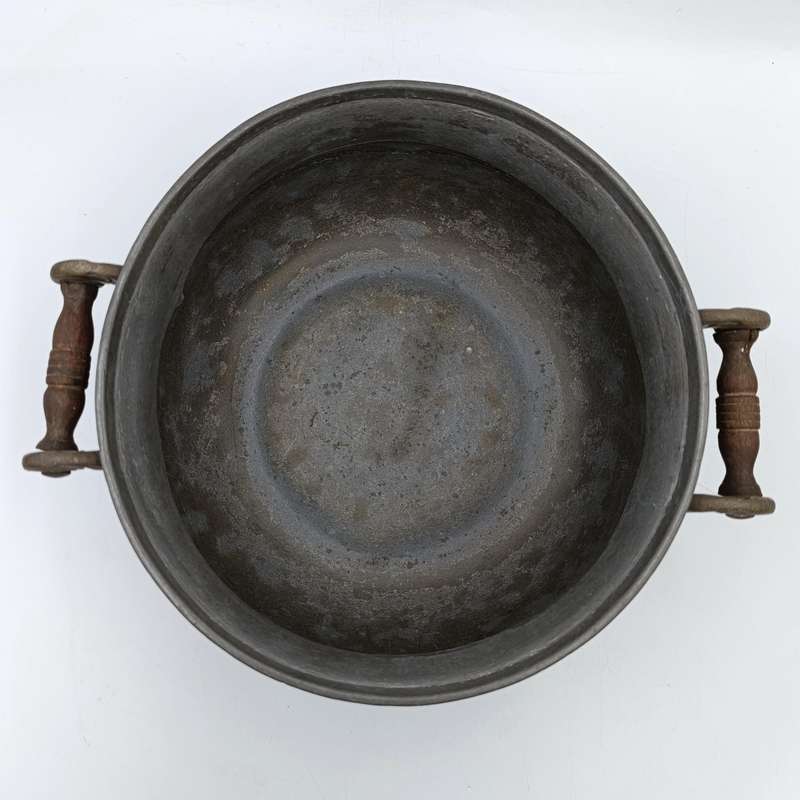 Antique Pewter soup tureen - no markings - circa 1880's