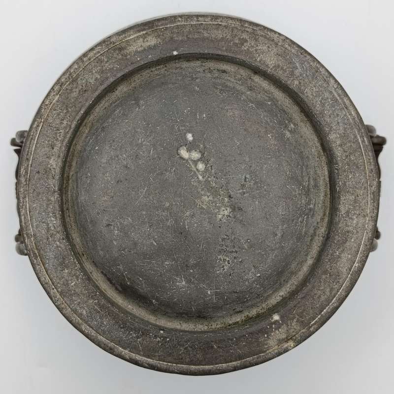 Antique Pewter soup tureen - no markings - circa 1880's