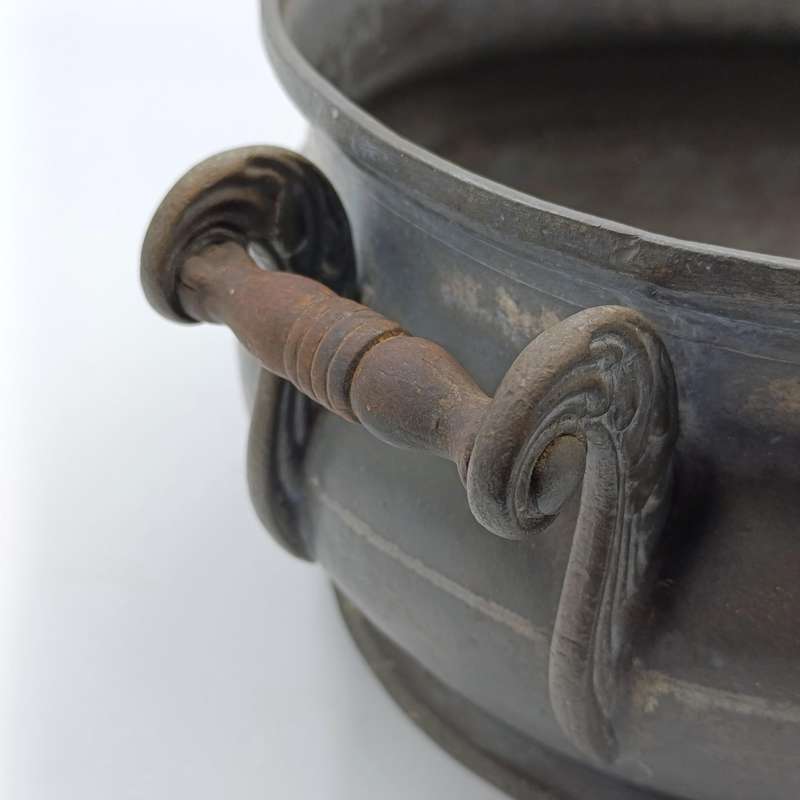 Antique Pewter soup tureen - no markings - circa 1880's