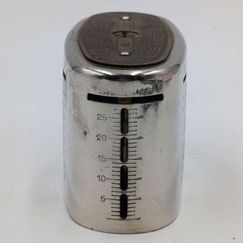 The Colonial Banking and Trust Co. Vintage money box No. 111625