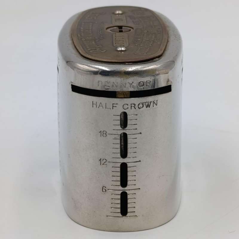 The Colonial Banking and Trust Co. Vintage money box No. 111625
