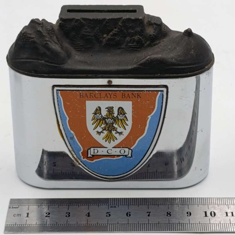 Vintage Barclays Bank Table Mountain money box