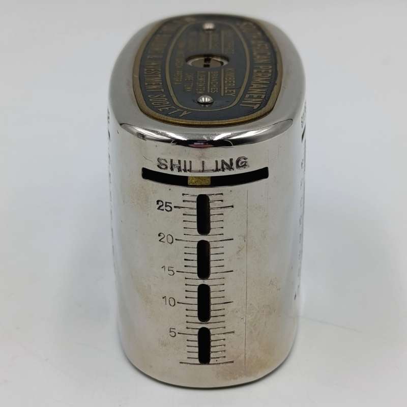 Vintage South African Permanent Mutual Building and Investment Society money box #11335