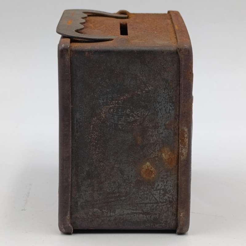 Colonial Banking and Trust Co. Vintage money box - no key