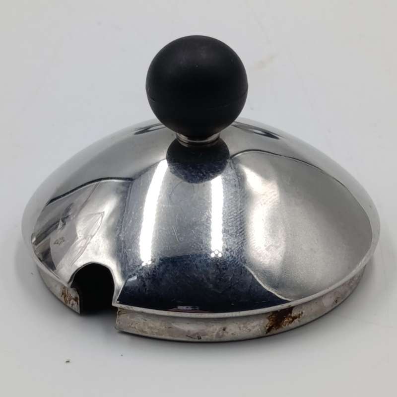 Michael Graves Alessi sugar bowl with spoon