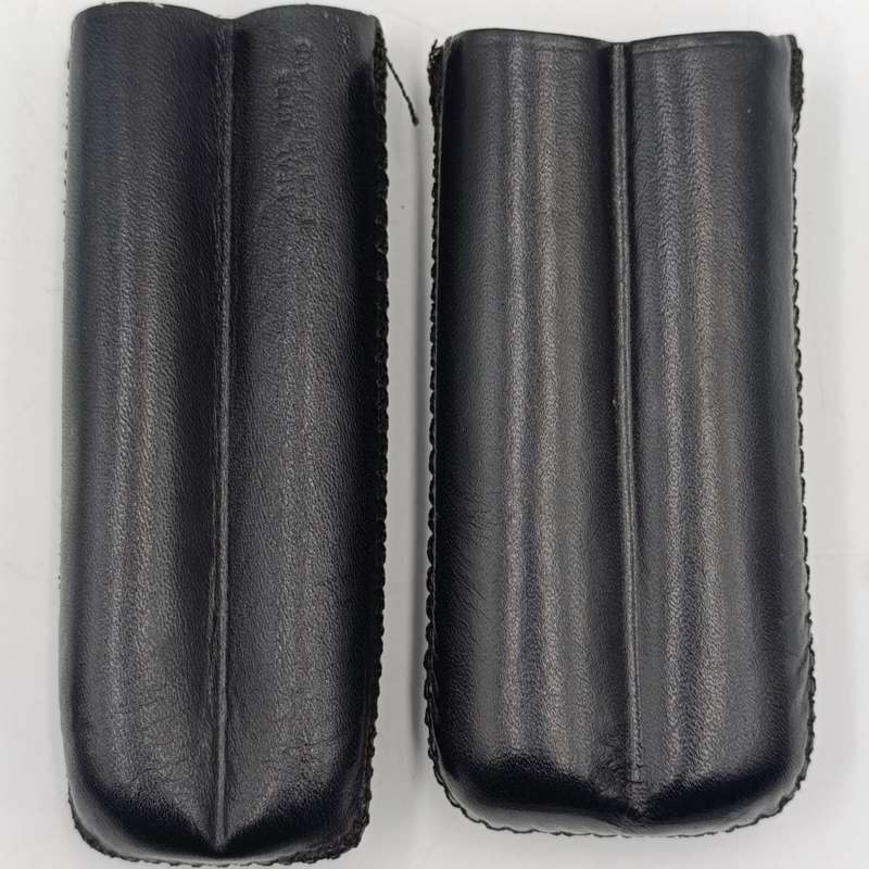 Double Leather cigar holder - Black