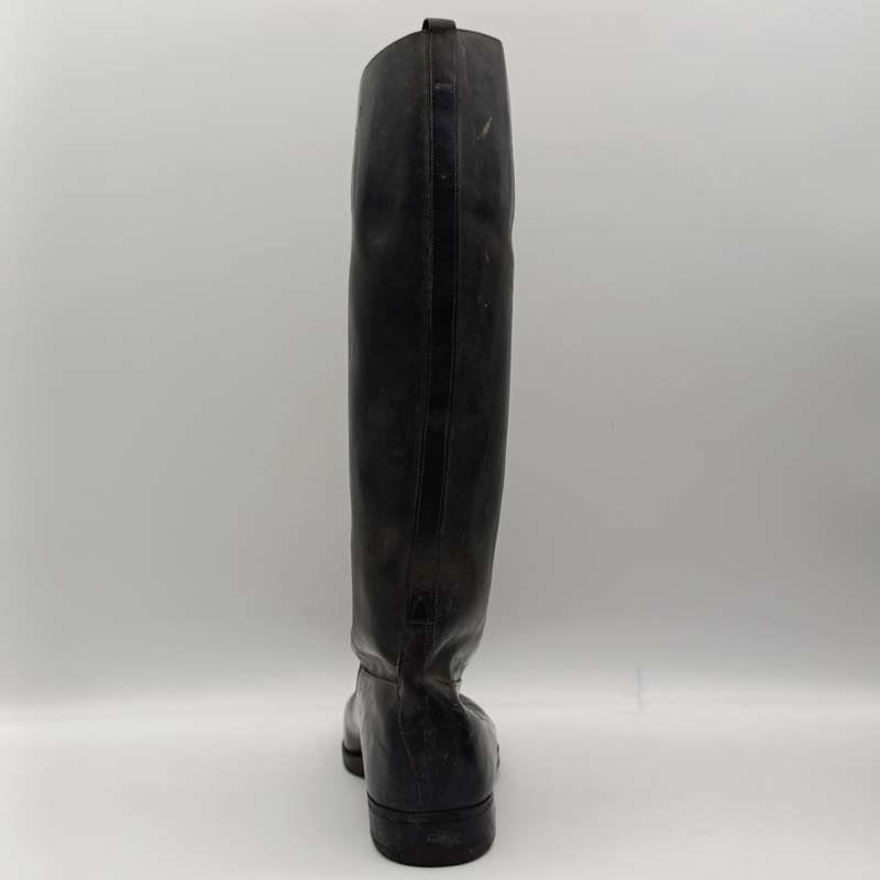 Pair of WW1 Flying Corps Officers black leather boots - looks like size 7