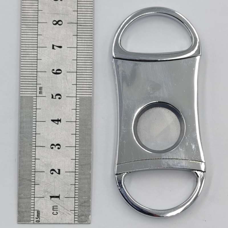 Vintage Sheffield England cigar cutter in pouch