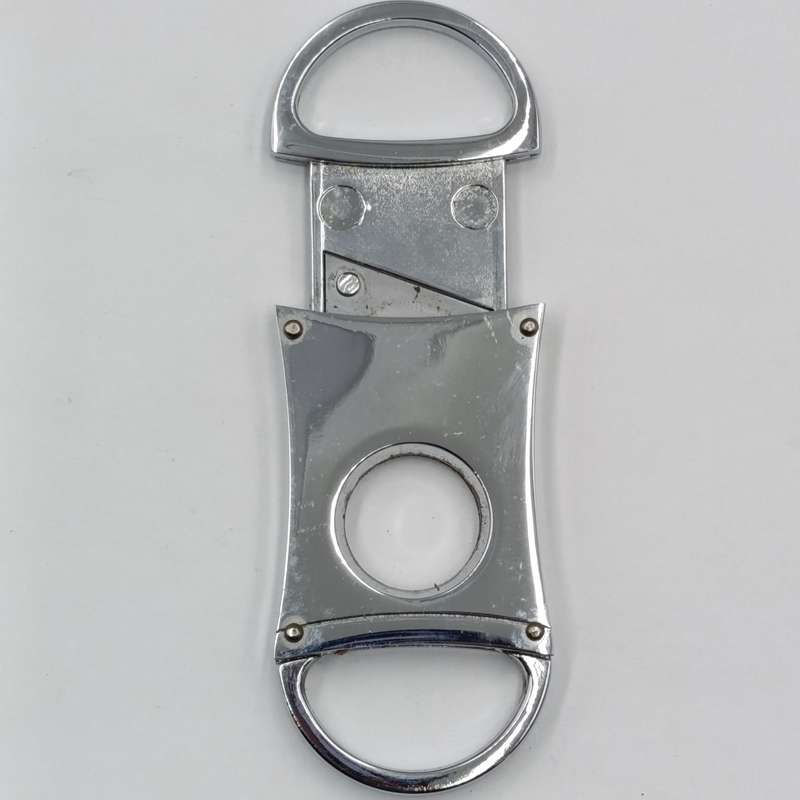Vintage Sheffield England cigar cutter in pouch