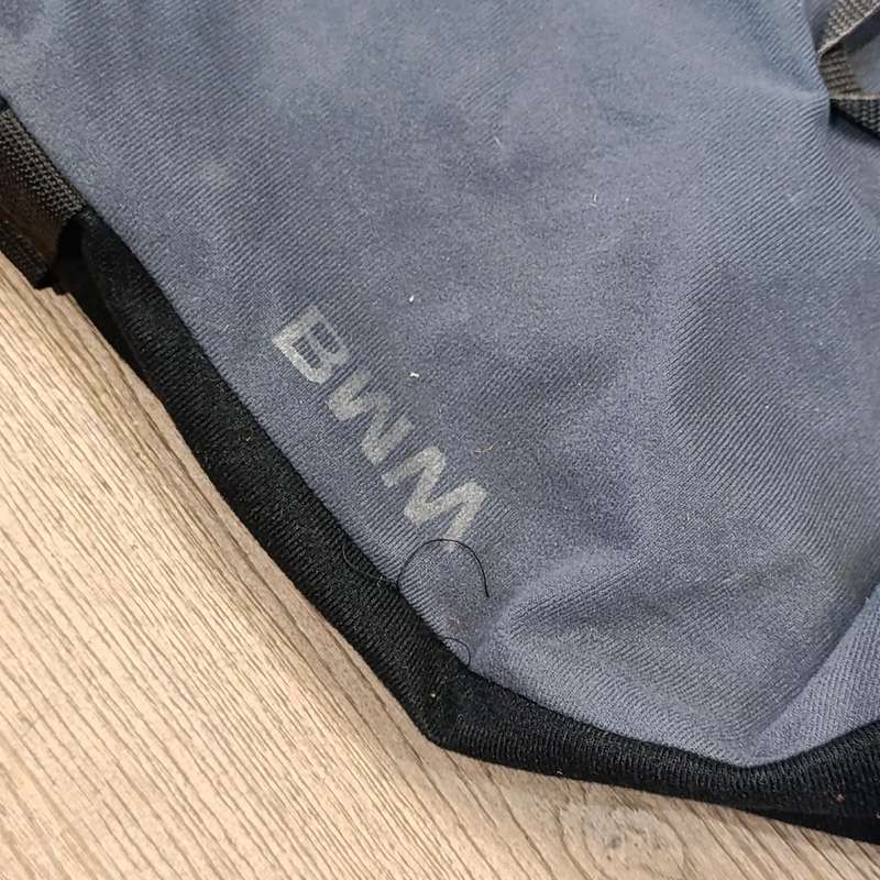 Genuine BMW motorcycle helmet with bag - some minor scuff marks