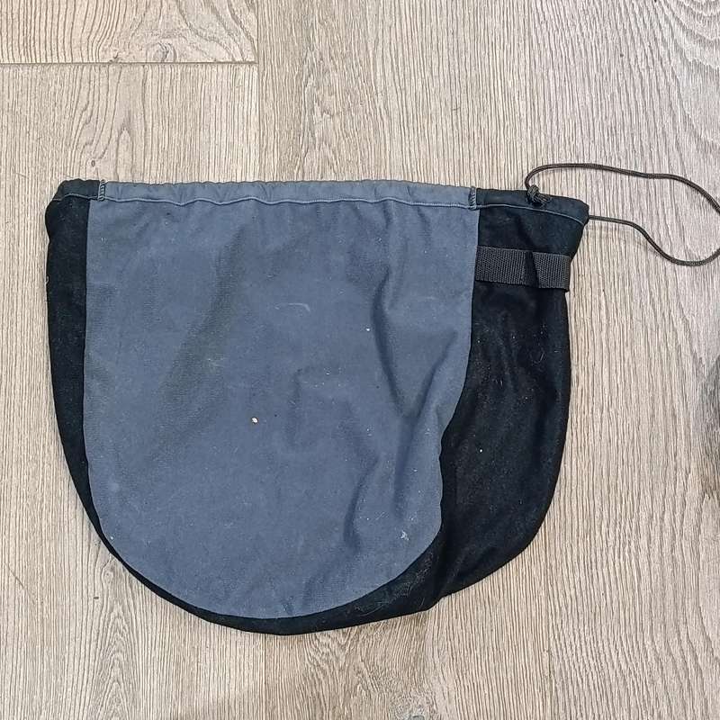 Genuine BMW motorcycle helmet with bag - some minor scuff marks