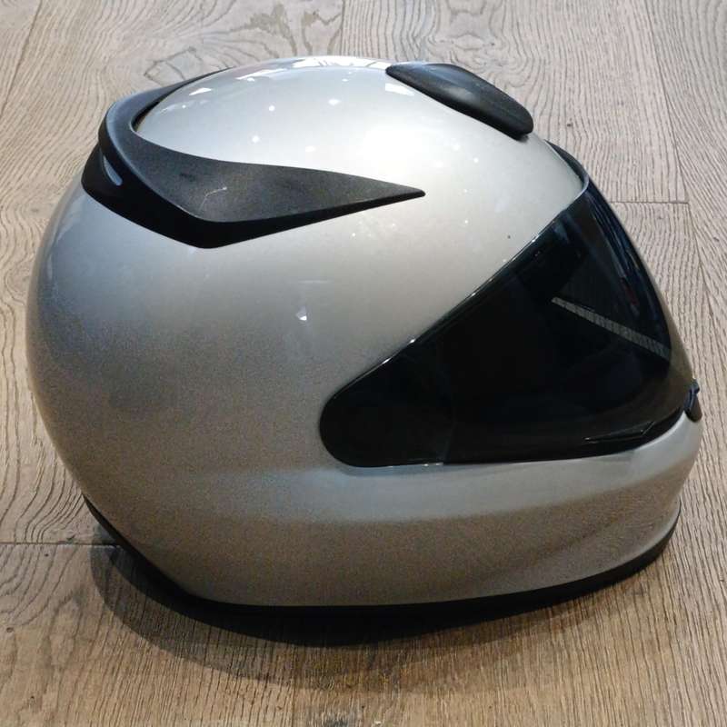 Genuine BMW motorcycle helmet with bag - some minor scuff marks