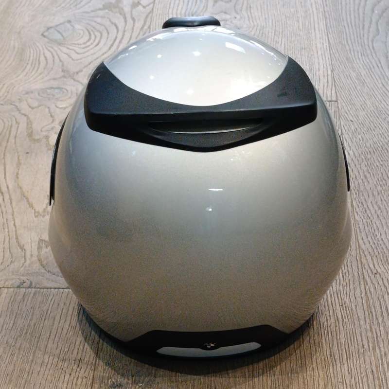 Genuine BMW motorcycle helmet with bag - some minor scuff marks