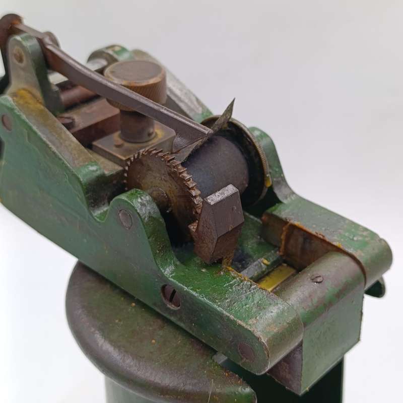 Vintage SA Railways ticket dating press by Waterlow and Sons - with SAR-SAS marking