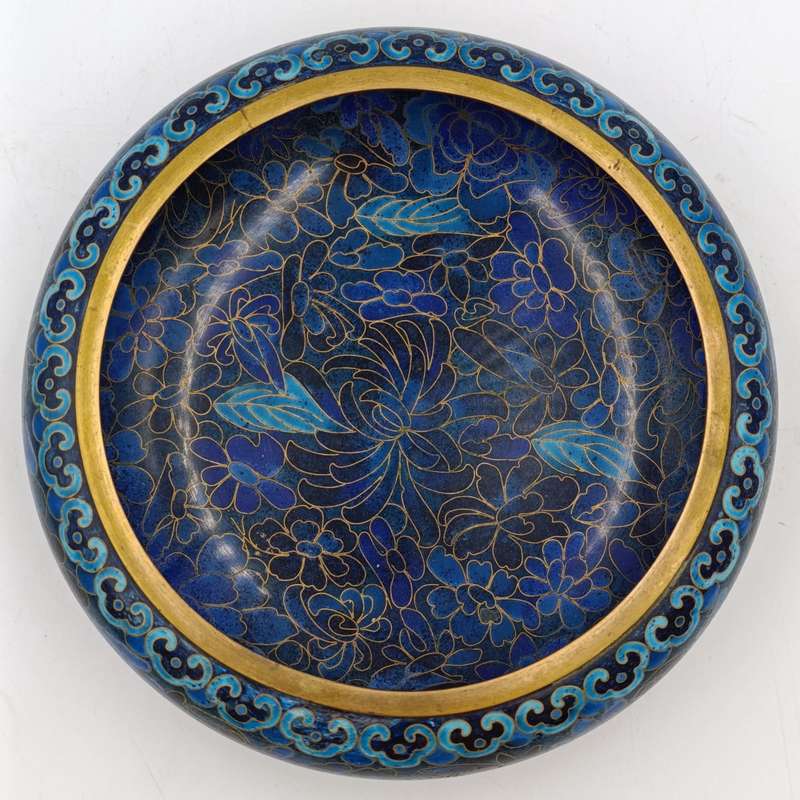 Vintage Chinese Cloisonne bowl