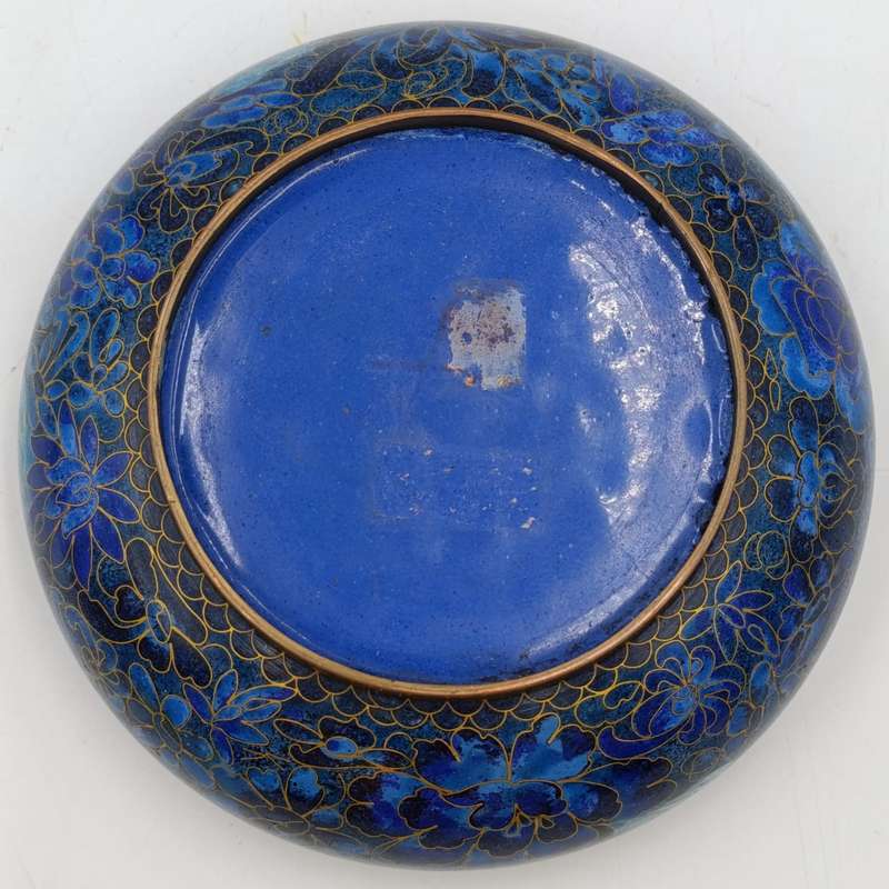 Vintage Chinese Cloisonne bowl