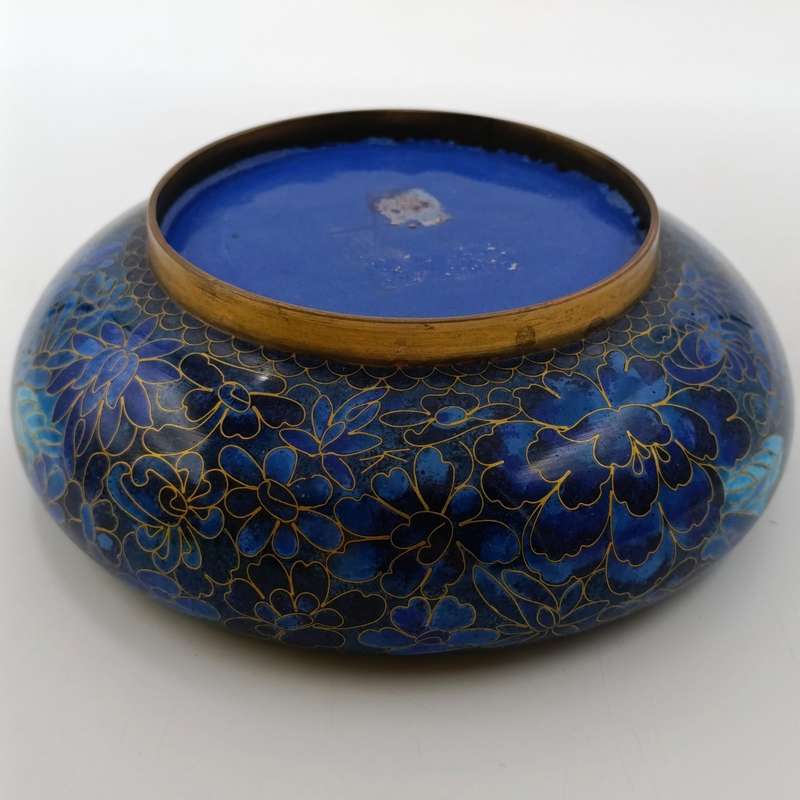 Vintage Chinese Cloisonne bowl