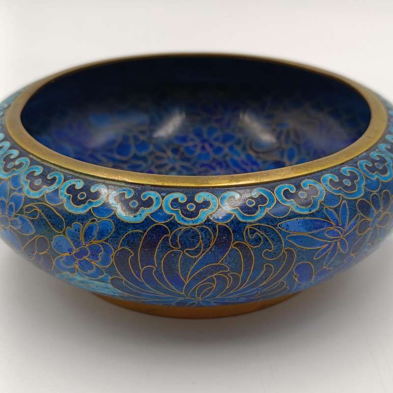 Vintage Chinese Cloisonne bowl