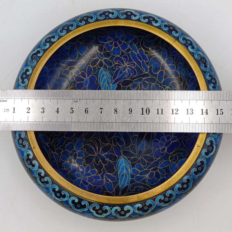 Vintage Chinese Cloisonne bowl