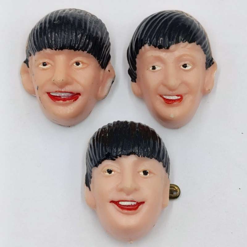 1900's Beatles Head brooches (3 out of 4)