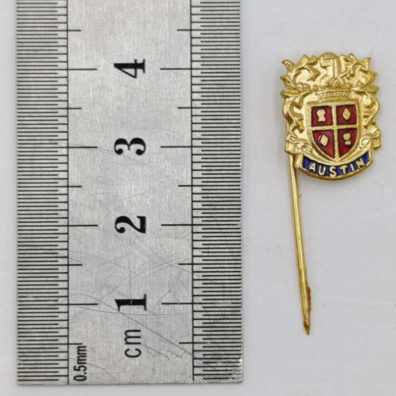 Vintage Austin pin badge
