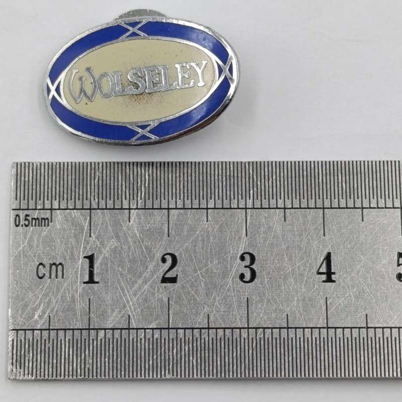 Vintage Wolsely button hole badge