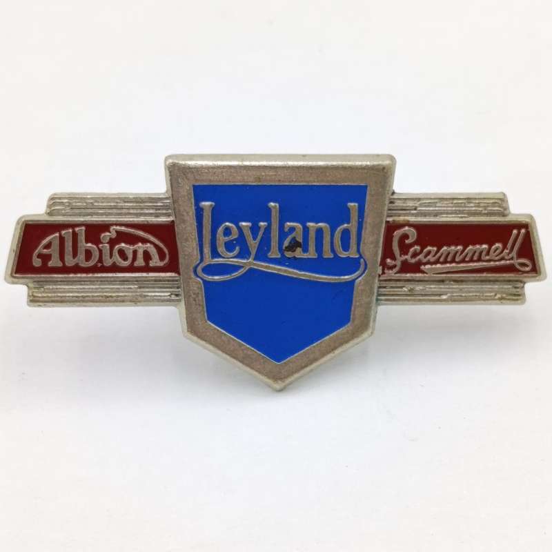 Vintage Leyland badge button hole