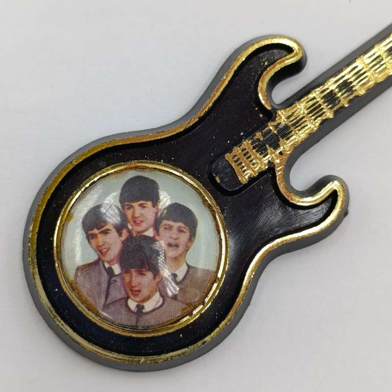 1960's Beatles Guitar Brooch