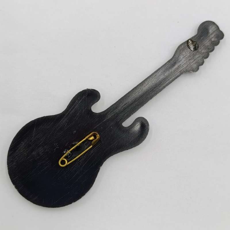 1960's Beatles Guitar Brooch