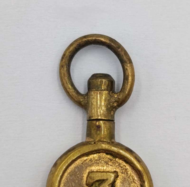 Pair of Antique pocketwatch keys - number 3 and 4