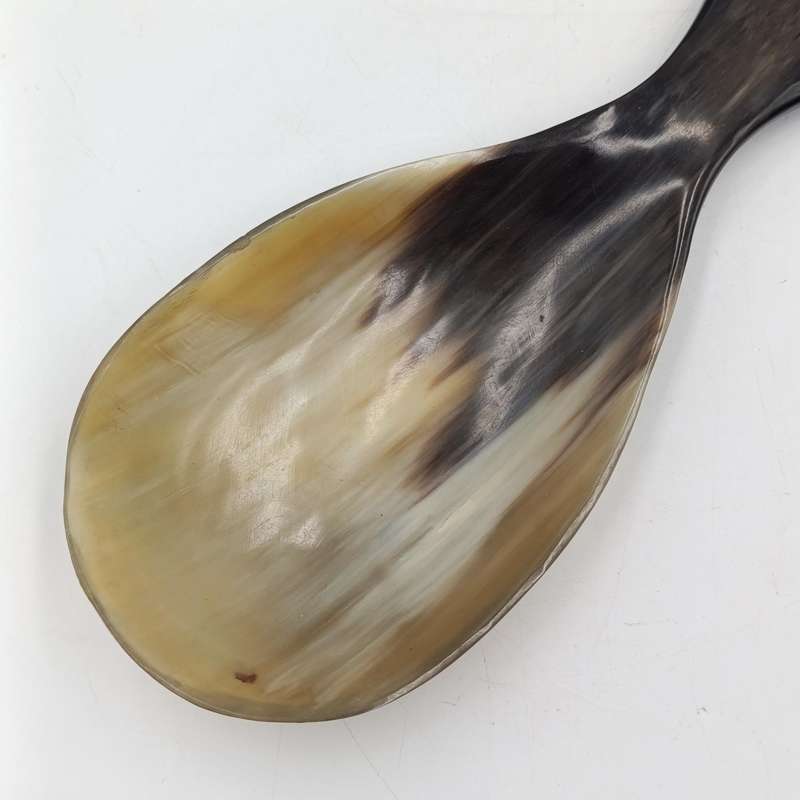 Vintage Salad spoon made from horn