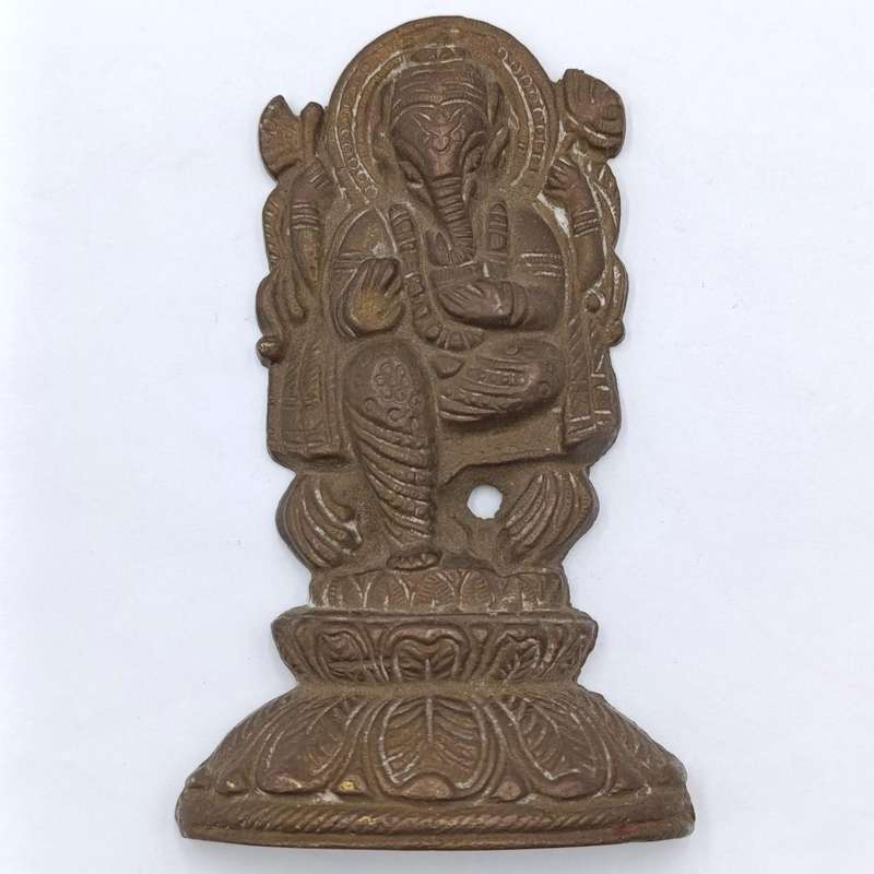 Vintage Indian brass door decoration