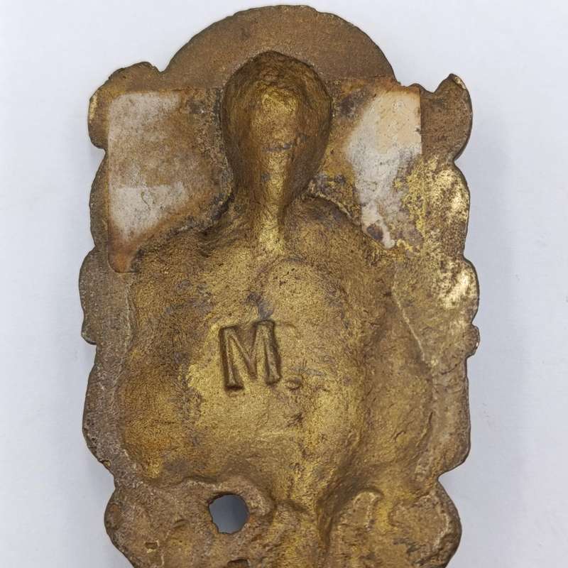 Vintage Indian brass door decoration