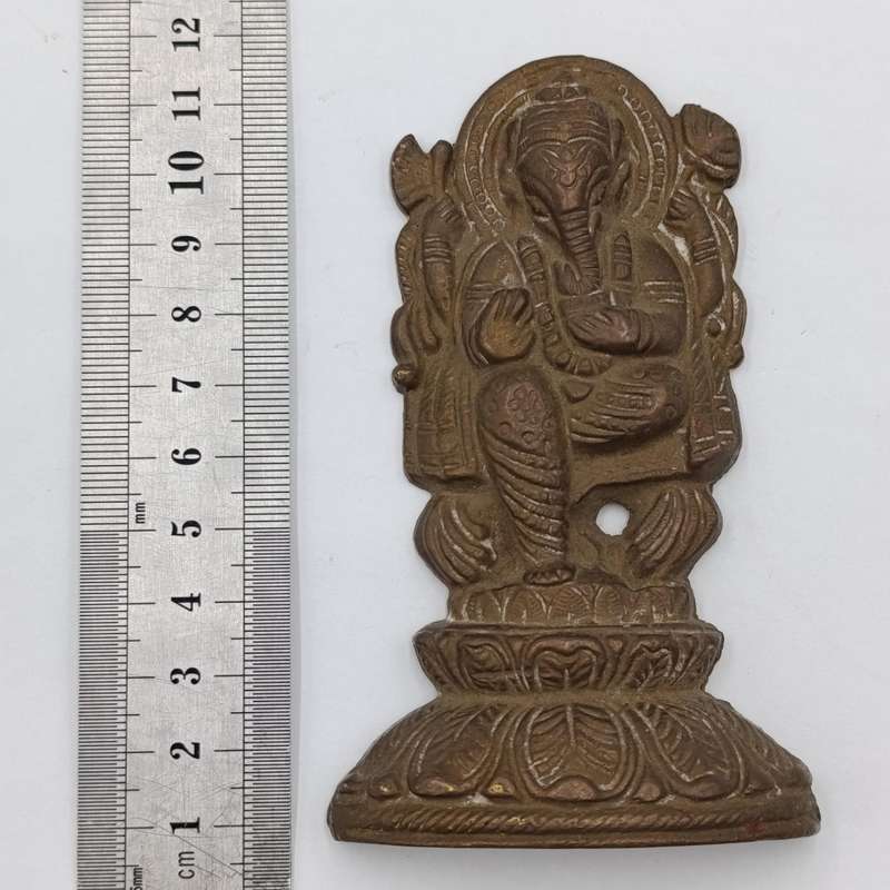 Vintage Indian brass door decoration