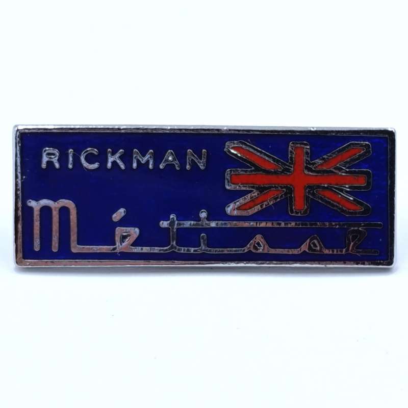 Cafe Racer Richman Metisse motorcycle badges pair