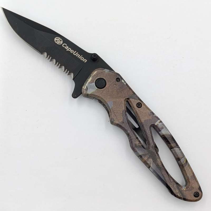 Cape Union Camo folding pocket knife