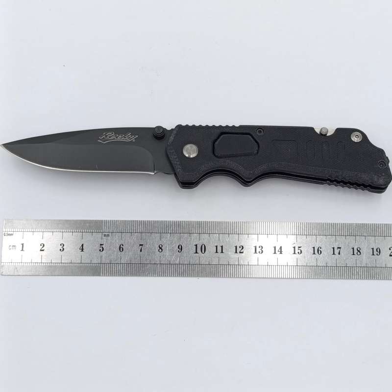 Rocky folding pocket knife with skinning blade