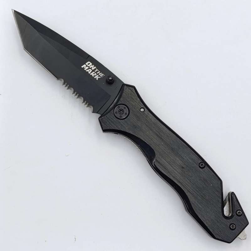 On the Mark tactical folding pocket knife